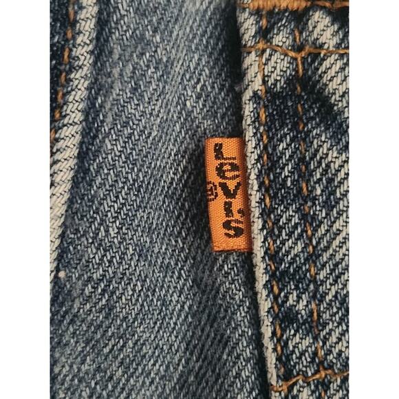 Levi Strauss & Co. Shorts Women's Sz 10 36981 Relaxed Fit Orange Tab 1996 VTG - Picture 4 of 6